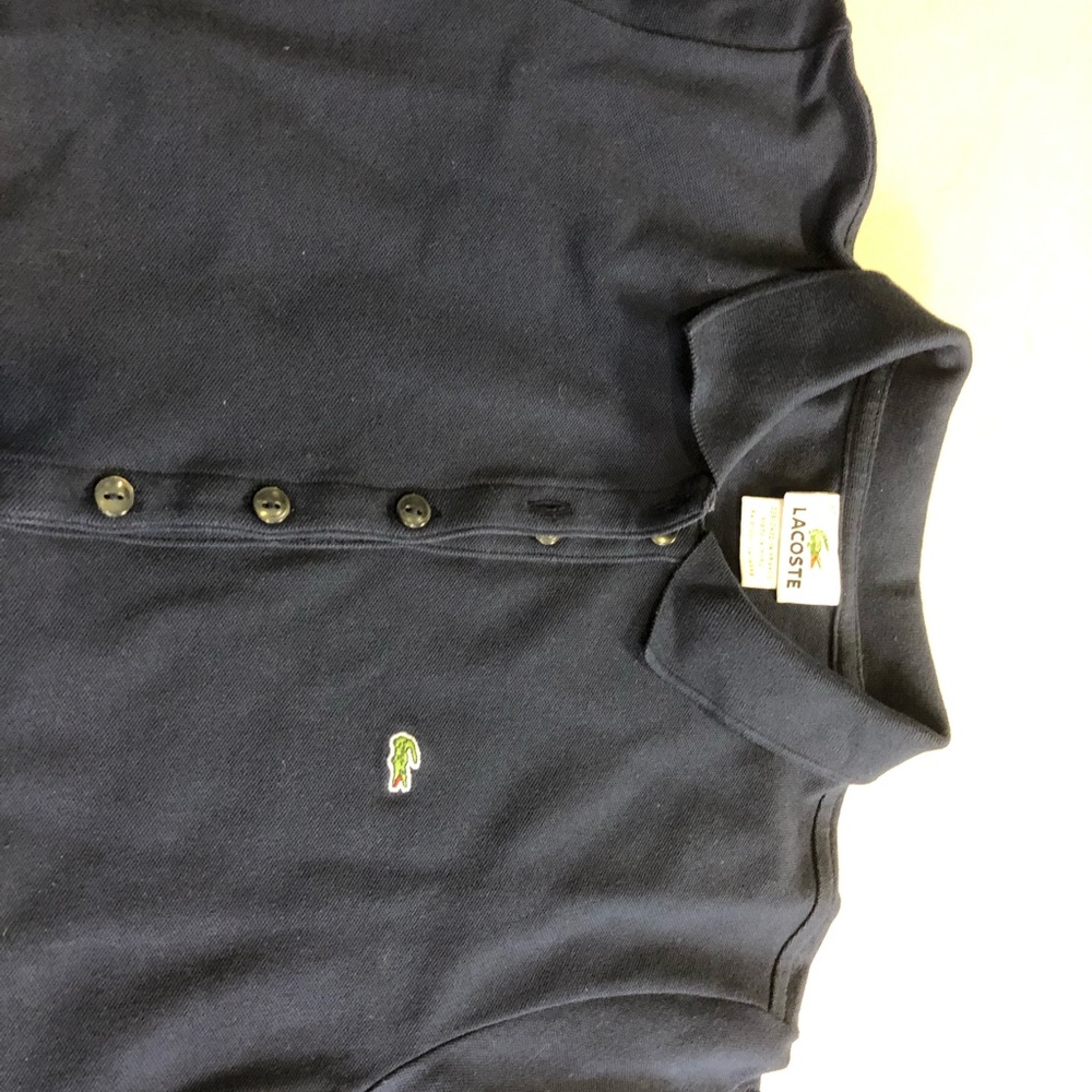 Lacoste Navy Blue slim fit Polo